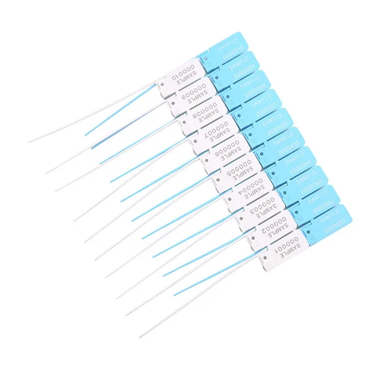 Očíslované plastové tesnenie